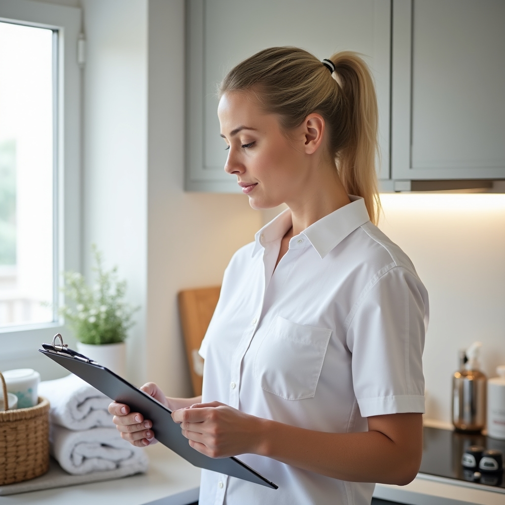 Housekeeping-Checkliste für Ferienwohnung zwischen zwei Aufenthalten